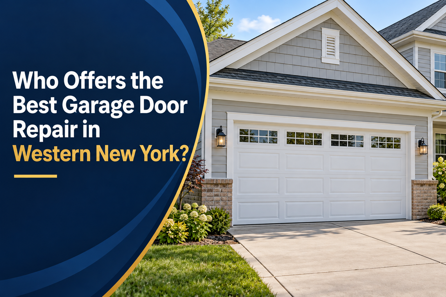 who offers the best garage door repair in western ny?